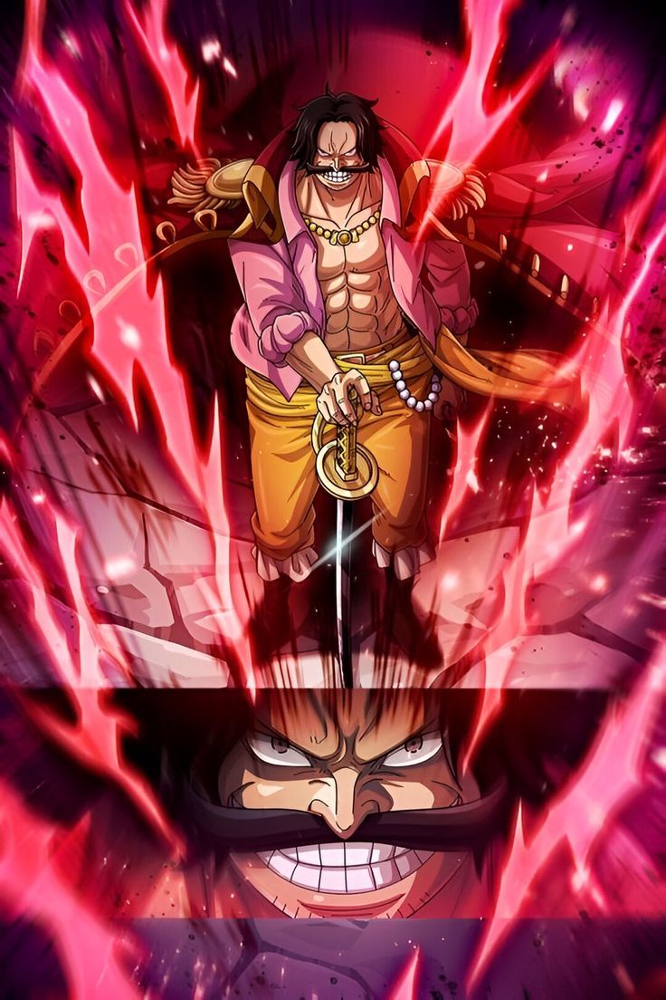 animated Gol D Roger wallpaper.