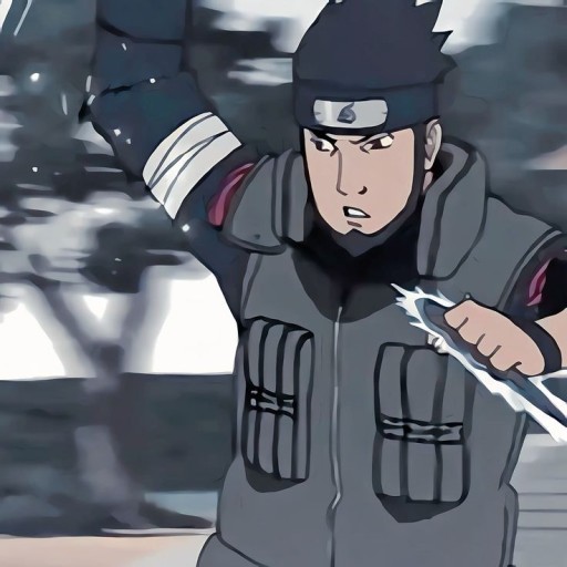 anime Asuma Sarutobi visuals