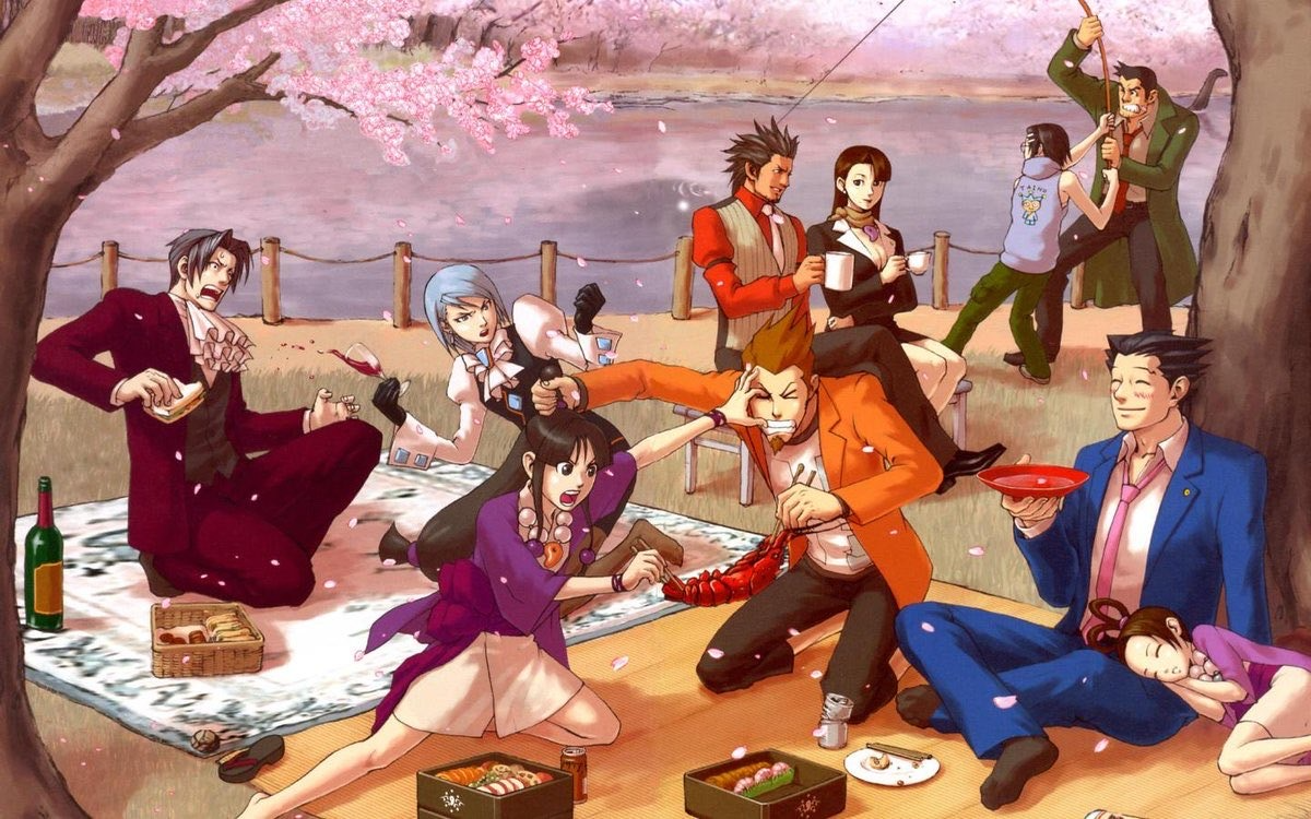 anime-inspired Phoenix Wright wallpapers