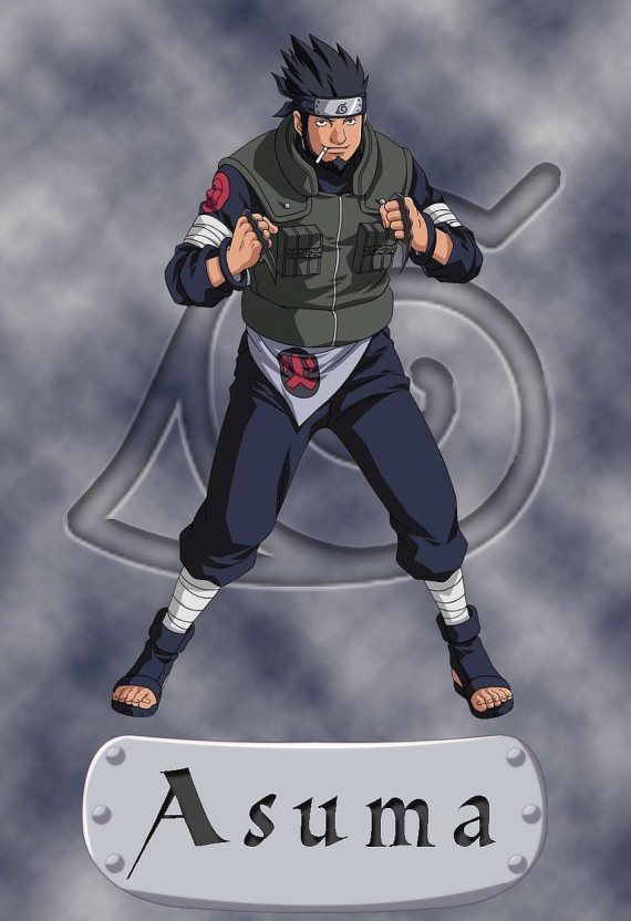 Asuma Sarutobi art wallpapers