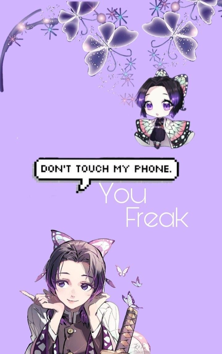 best don't touch my phone wallpaper anime designs