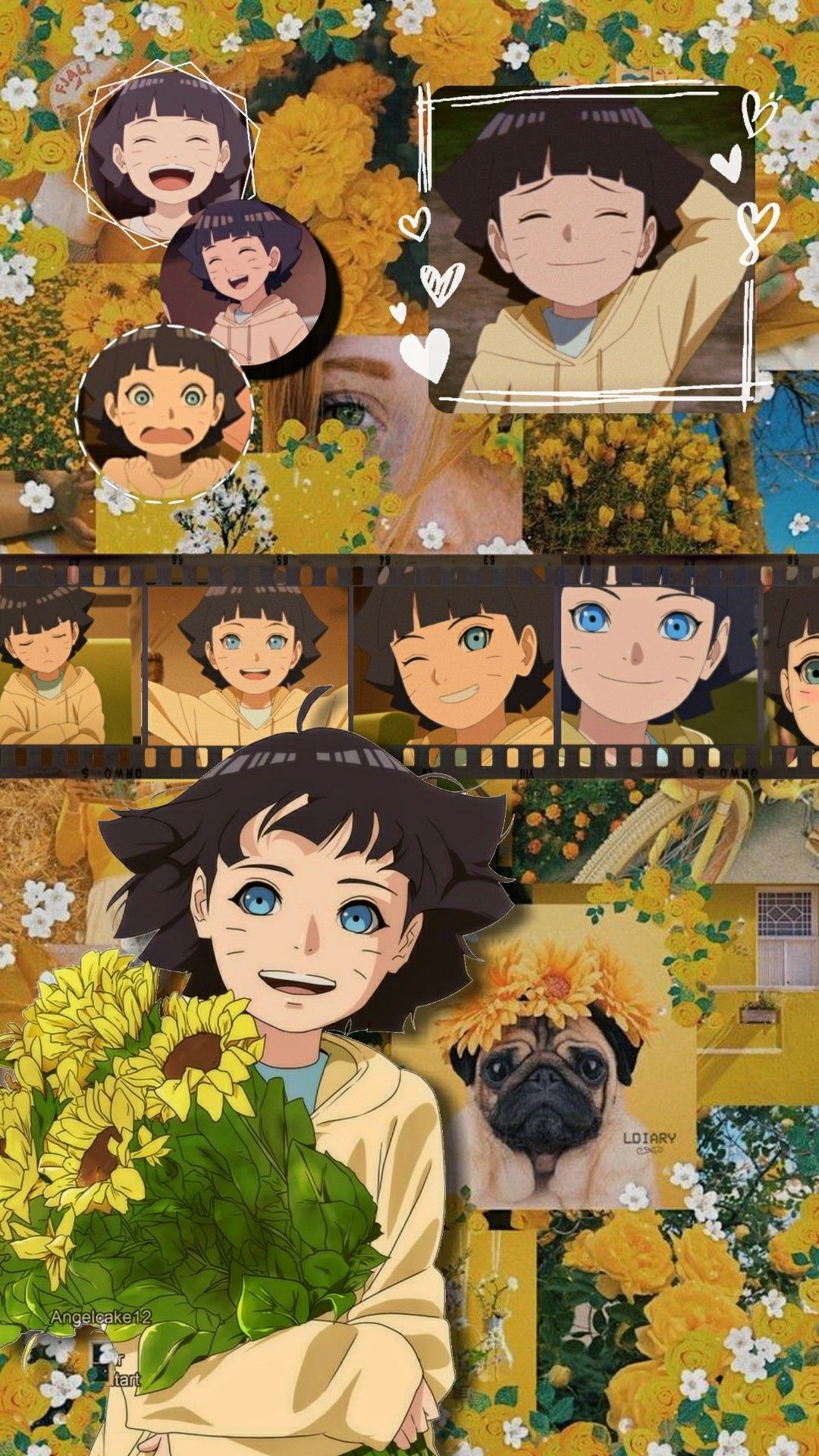 captivating Himawari Uzumaki wallpapers for all ages