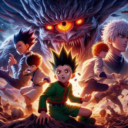 colorful Hunter x Hunter wallpaper scenes