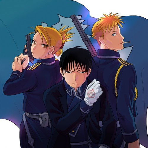 colorful Roy Mustang wallpapers