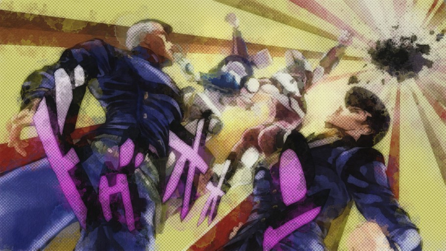 comedic JoJo's Bizarre Adventure scenes