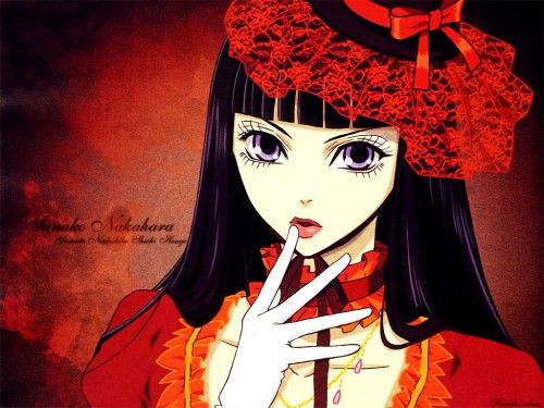 comedic Sunako Nakahara phone backgrounds