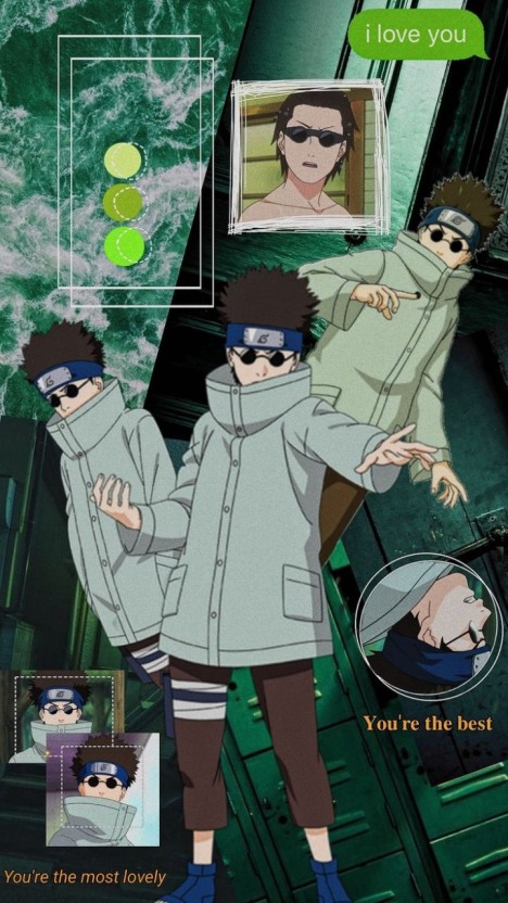 cool Shino Aburame desktop wallpaper