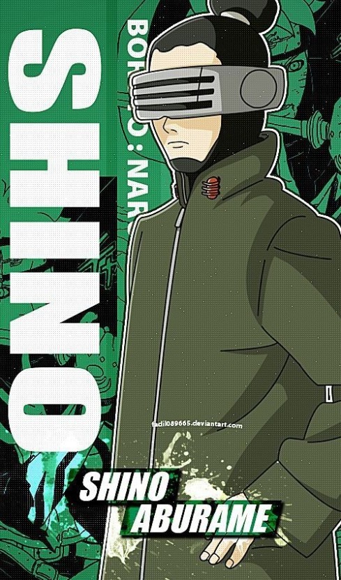 creative Shino Aburame wallpaper inspirations.