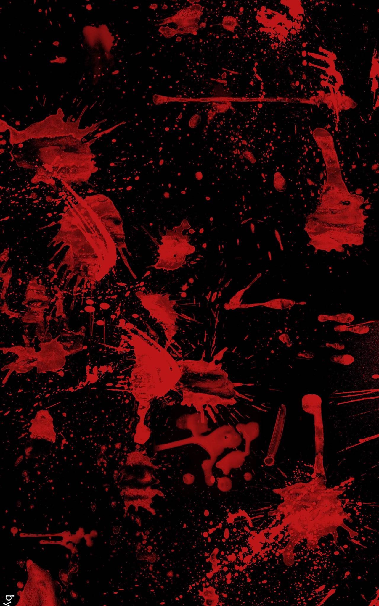 creepy blood wallpaper