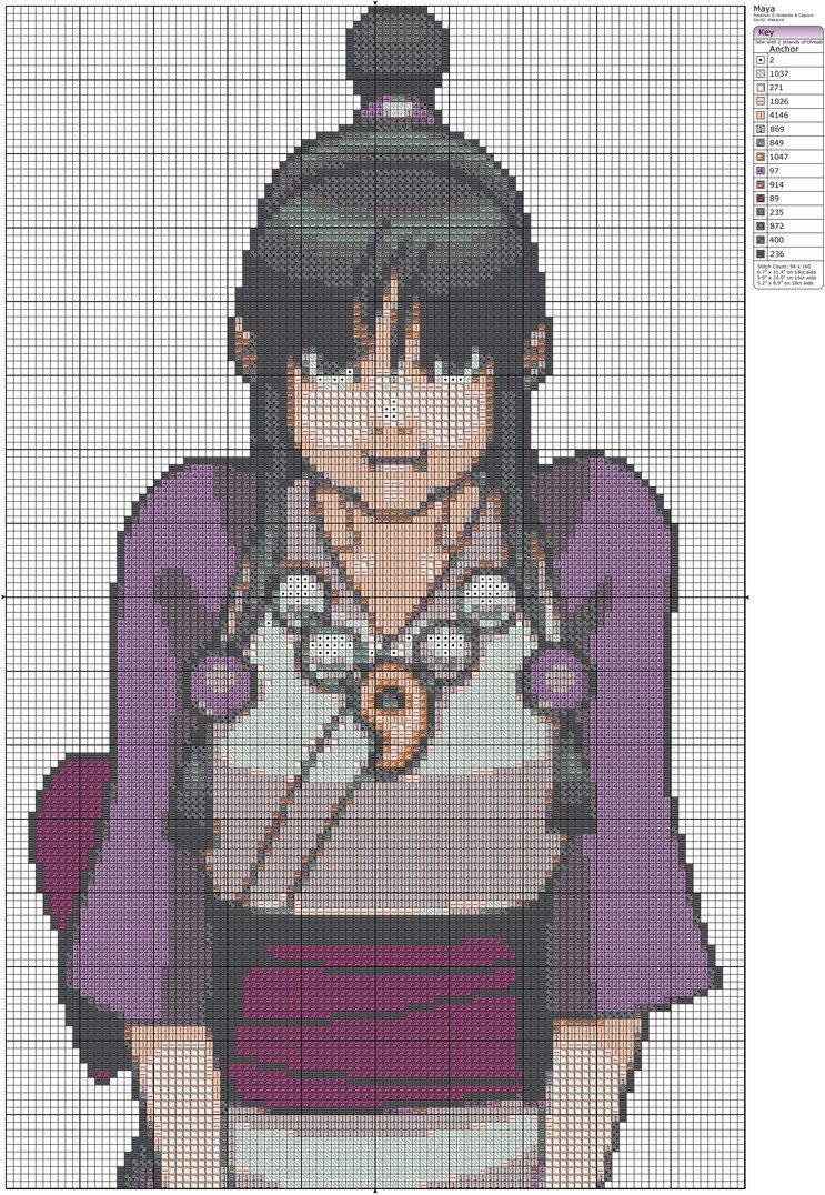 customizable Maya Fey wallpaper themes