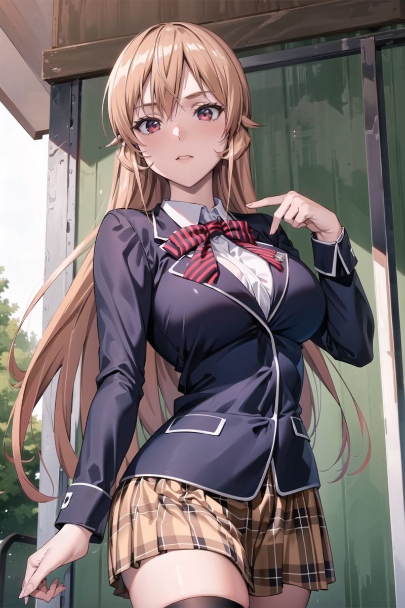 cute Erina Nakiri desktop wallpapers
