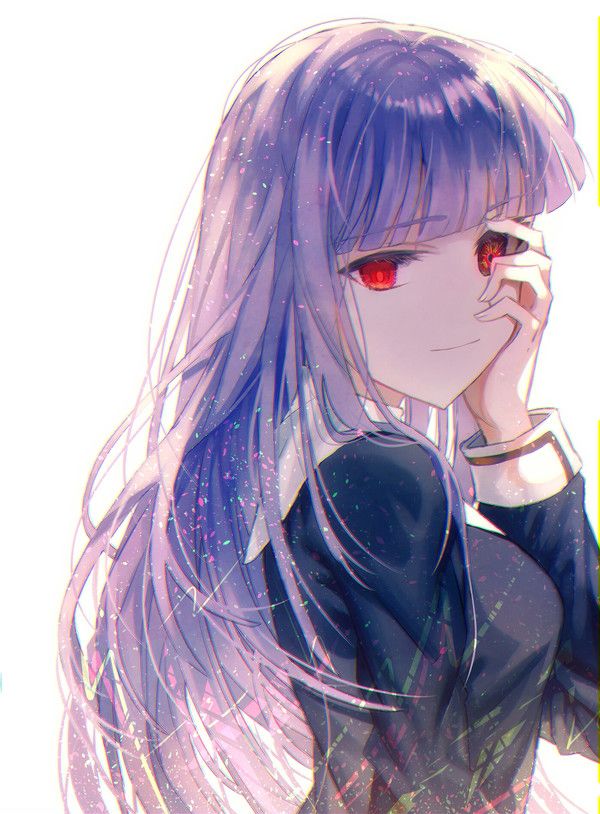 cute Fujino Asagami desktop wallpaper