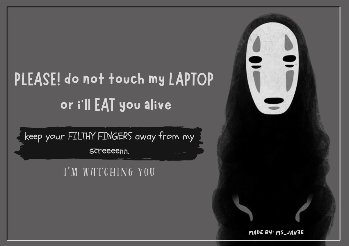dont touch my phone wallpaper anime 0036
