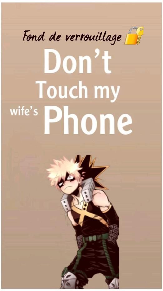 dont touch my phone wallpaper anime 0073