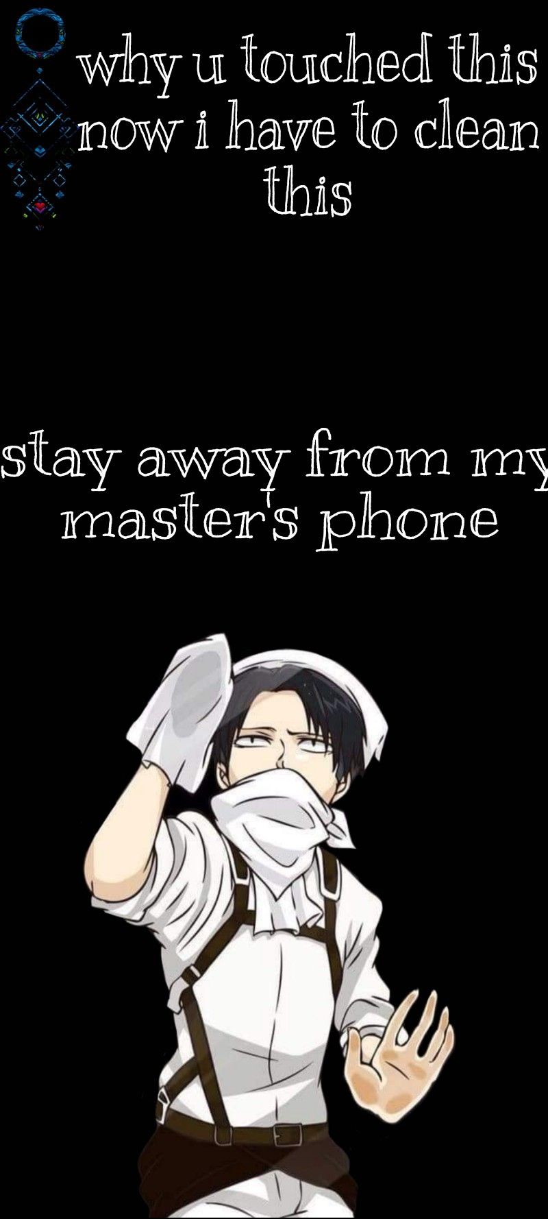 dont touch my phone wallpaper anime 0081