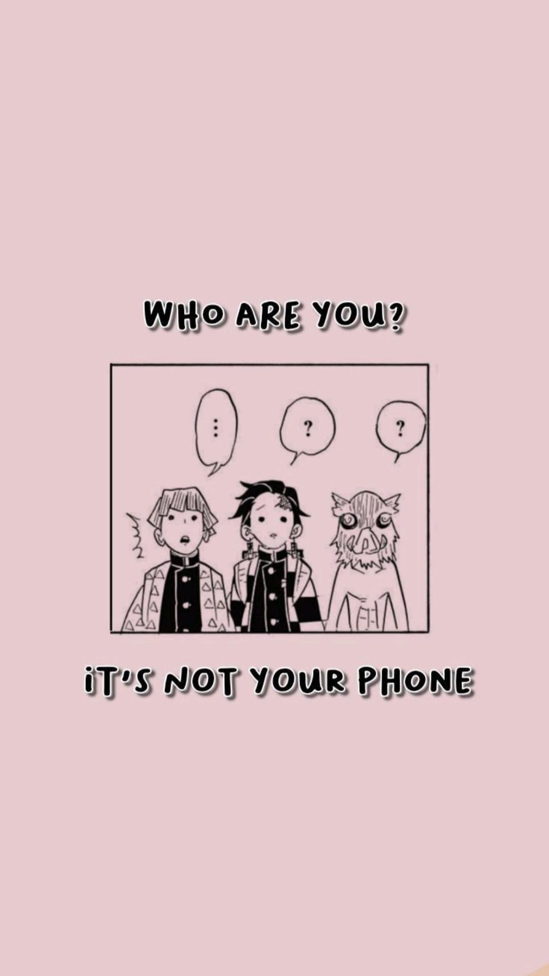 dont touch my phone wallpaper anime 0086