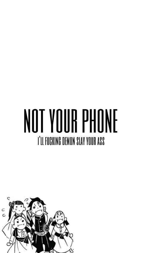 dont touch my phone wallpaper anime 0088
