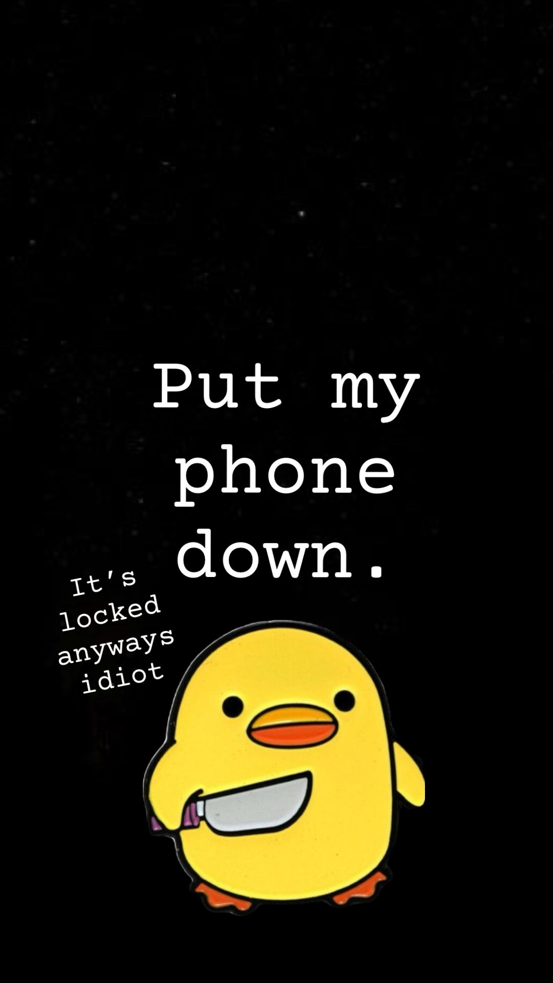 dont touch my phone wallpaper anime 0095