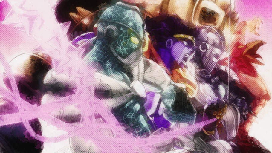 engaging JoJo's Bizarre Adventure illustrations