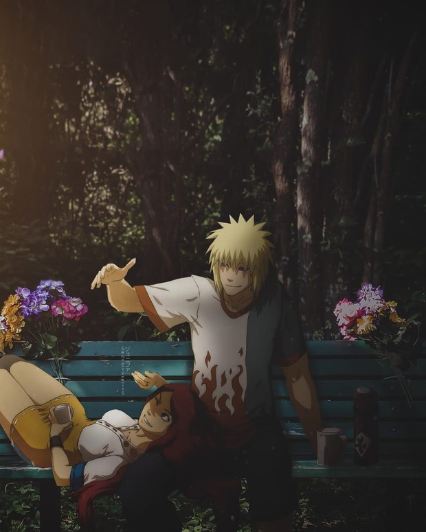 exclusive Minato Namikaze wallpaper art
