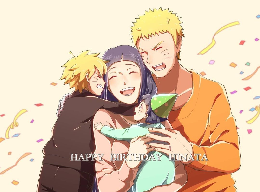 eye-catching Himawari Uzumaki digital wallpapers