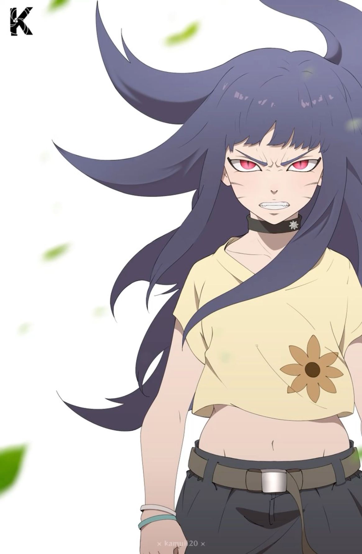 fun and colorful Himawari Uzumaki wallpapers