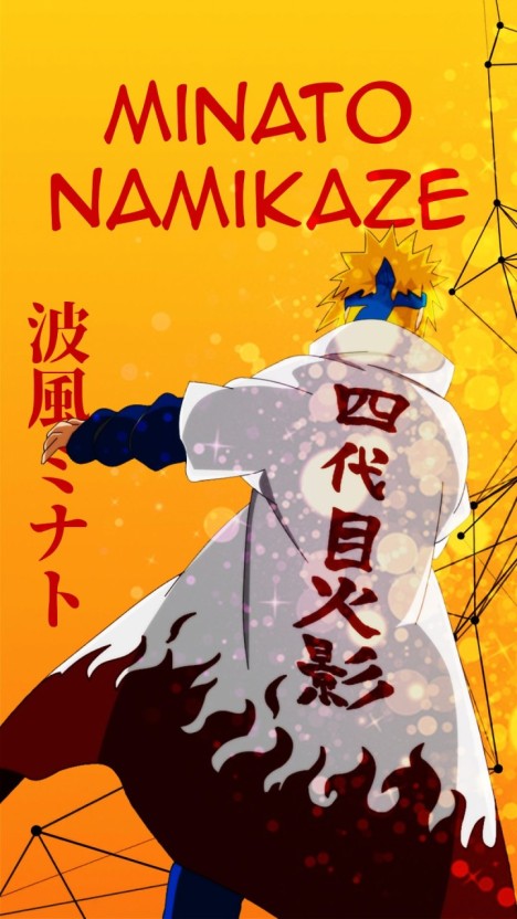 funny cartoon Minato Namikaze wallpaper