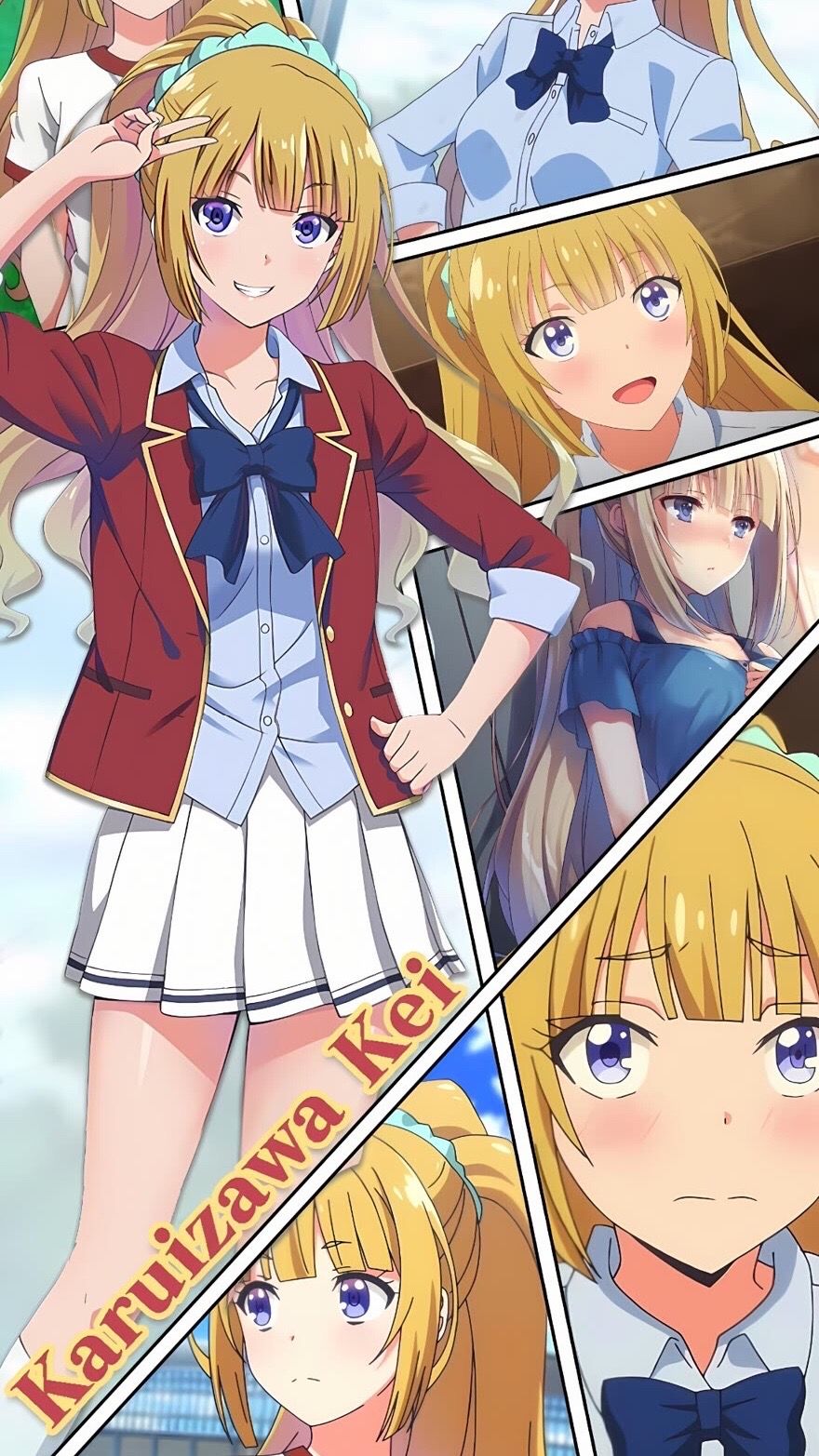 funny Kei Karuizawa wallpaper ideas