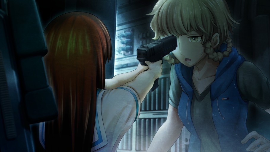 funny Steins Gate artwork for desktops