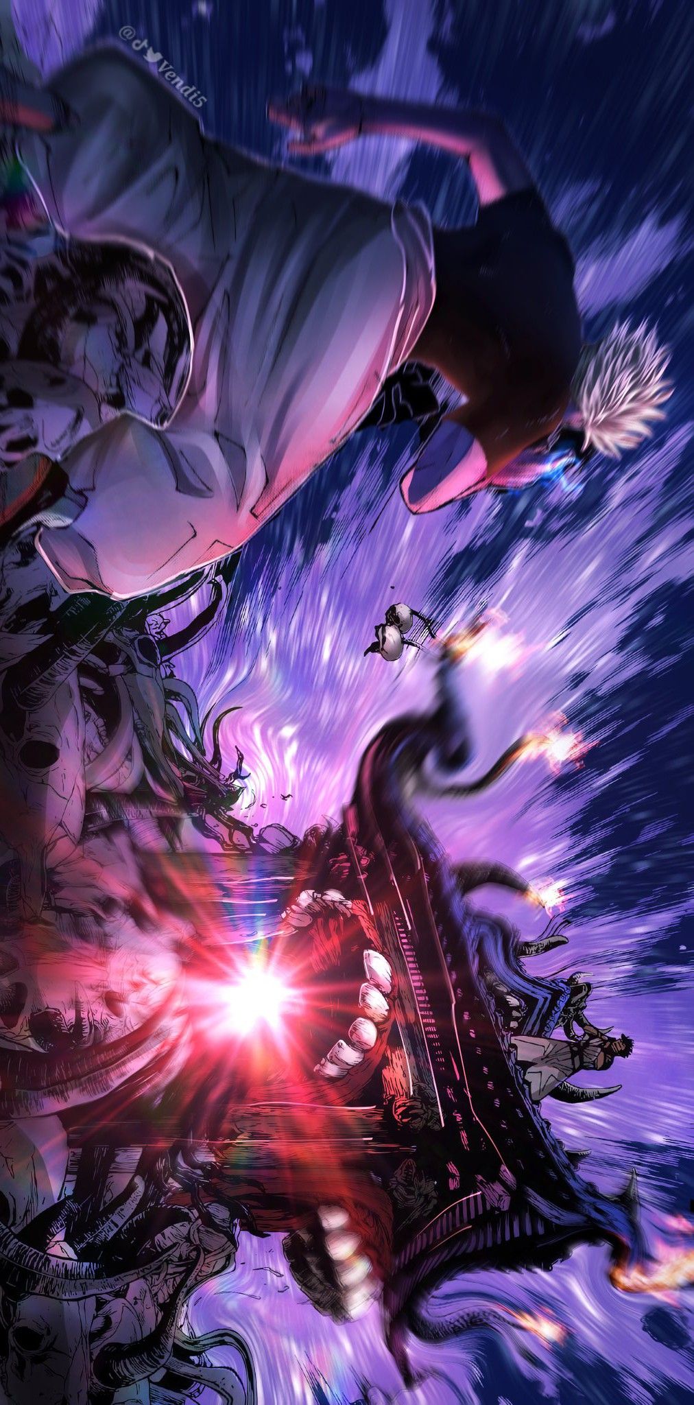 Gojo Satoru wallpaper art