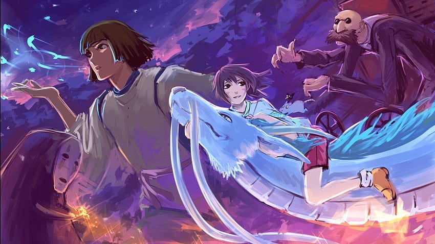 Haku wallpaper for desktop