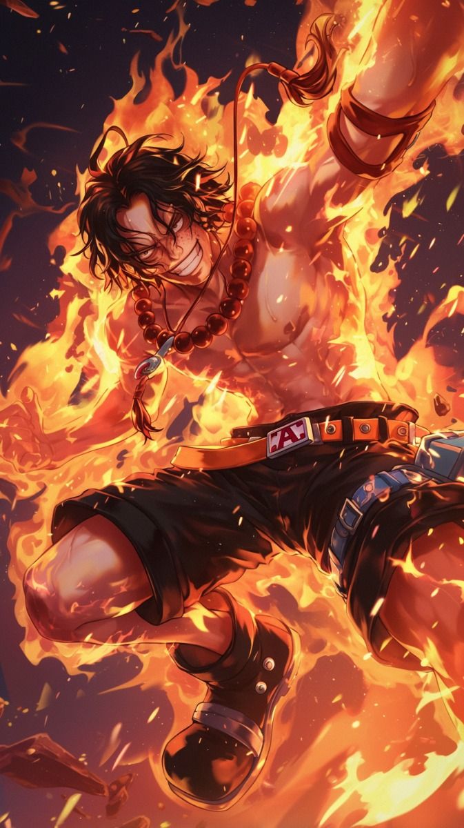high-resolution Portgas D Ace wallpaper