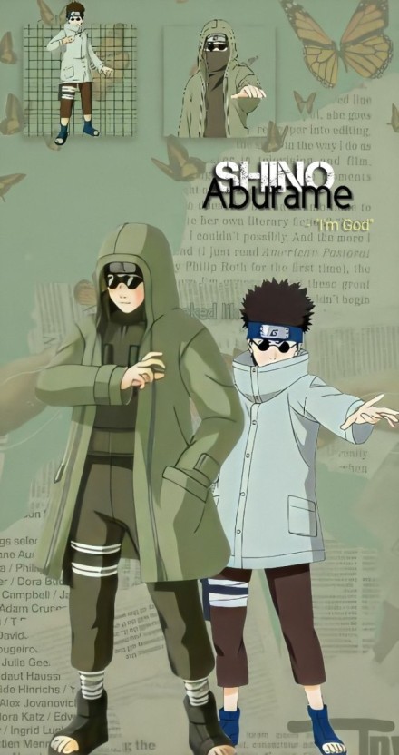 high-resolution Shino Aburame wallpaper