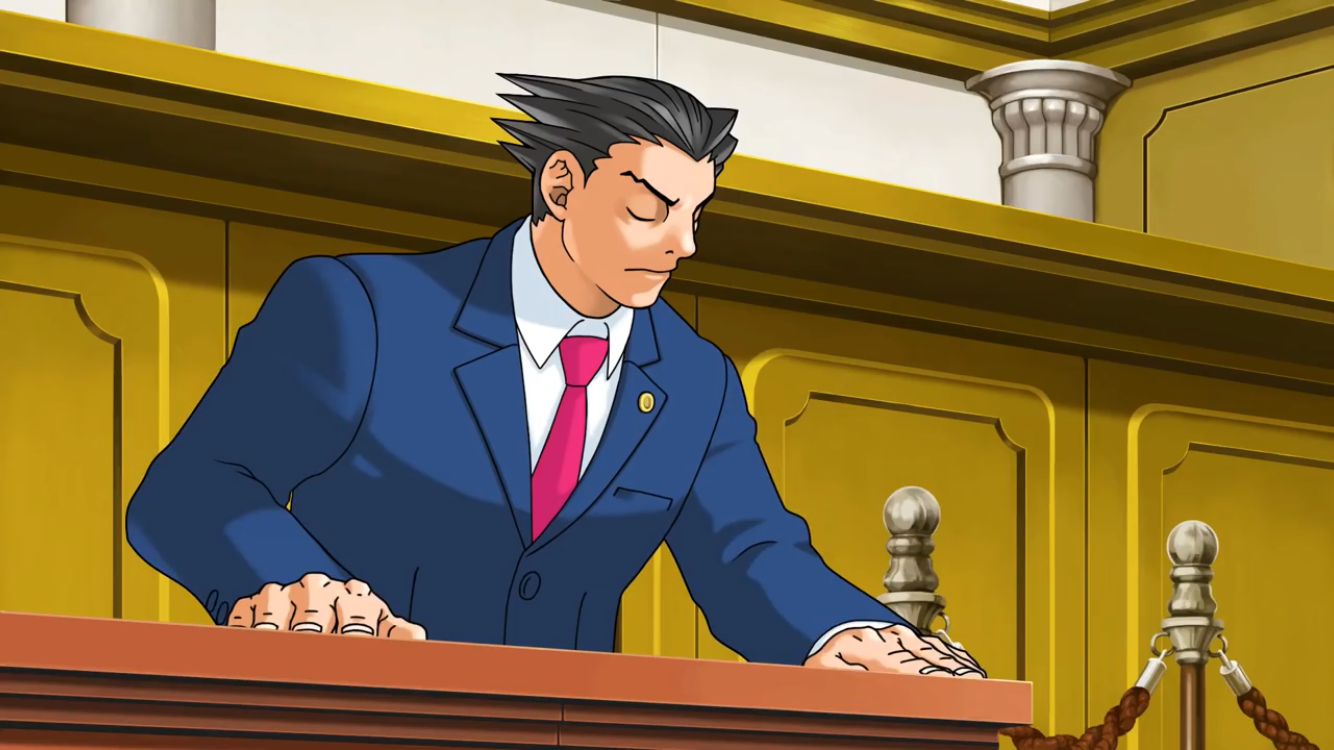 humorous Phoenix Wright wallpaper selections.
