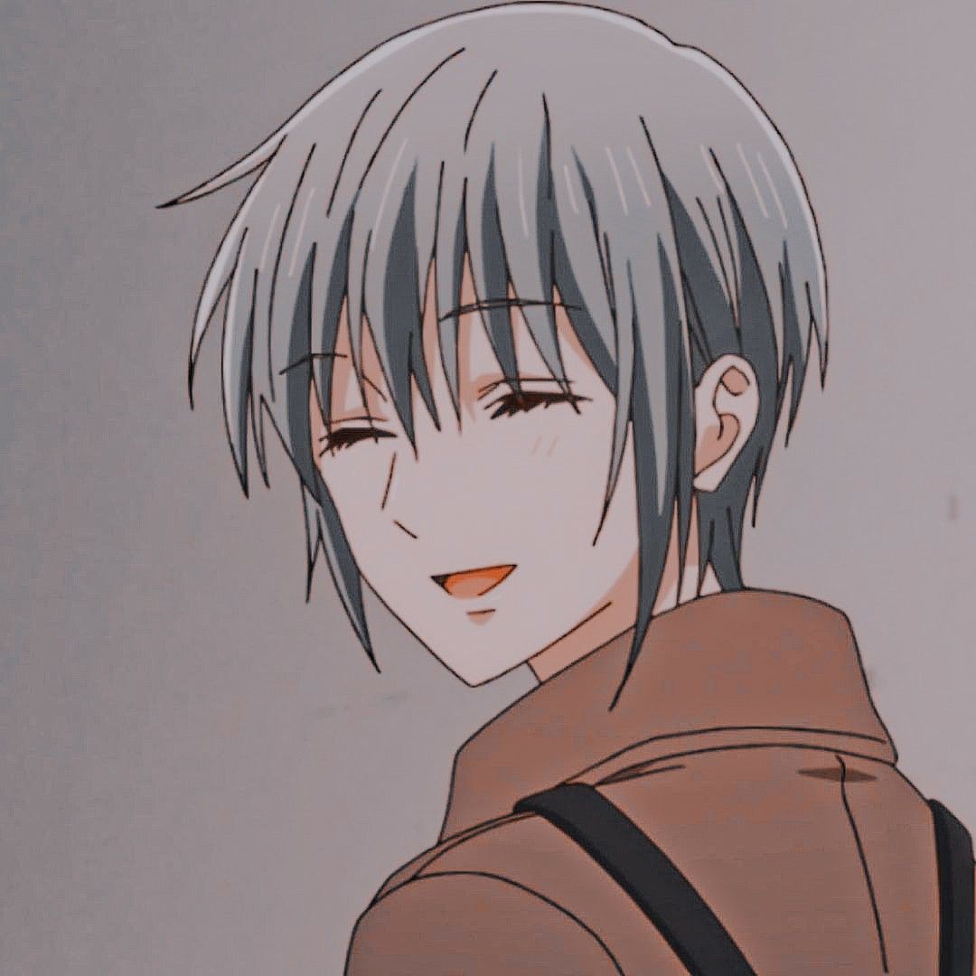 humorous Yuki Sohma illustrations