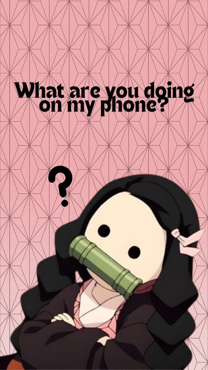 impressive don't touch my phone wallpaper anime illustrations