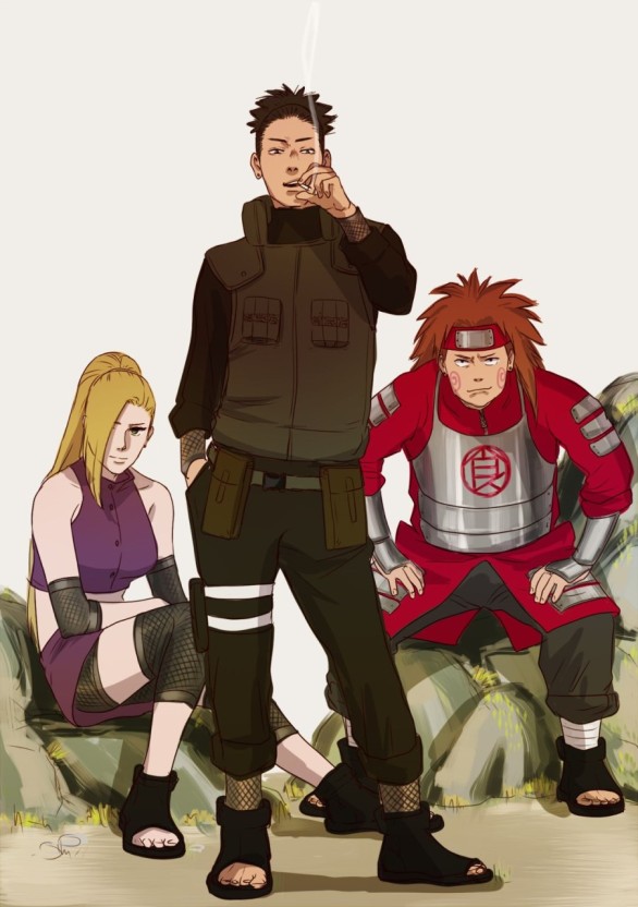 Ino Yamanaka illustrations