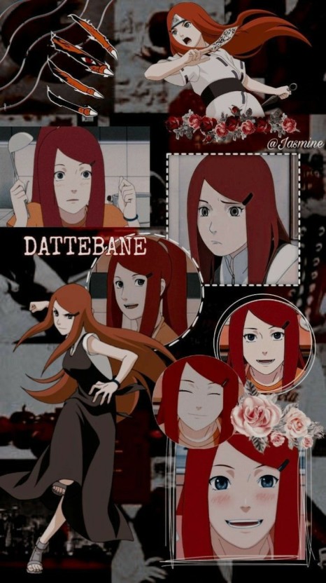 minimalist Kushina Uzumaki wallpaper backgrounds