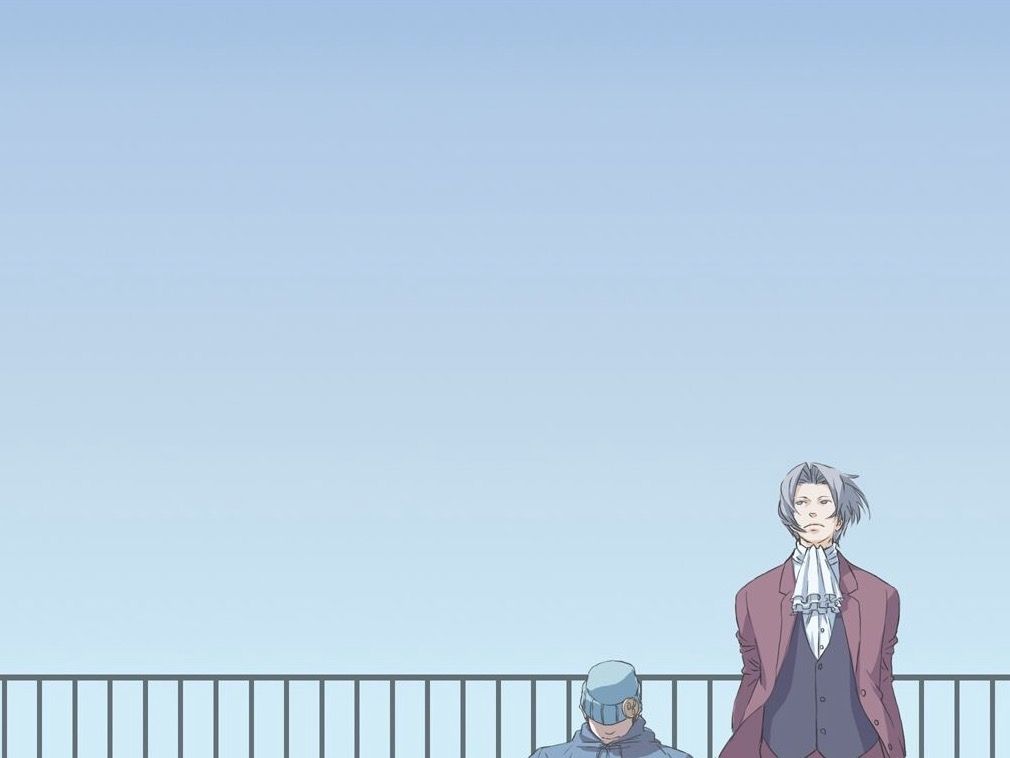 minimalist Miles Edgeworth wallpapers