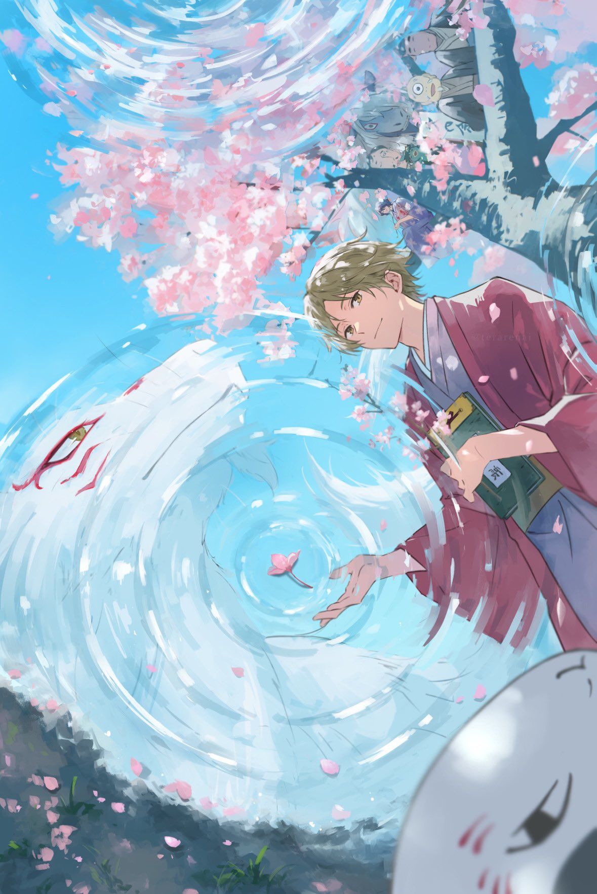 Natsume Takashi wallpaper for phone.