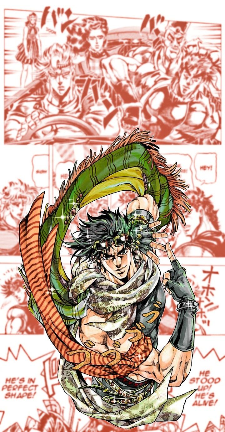 playful Joseph Joestar image backgrounds