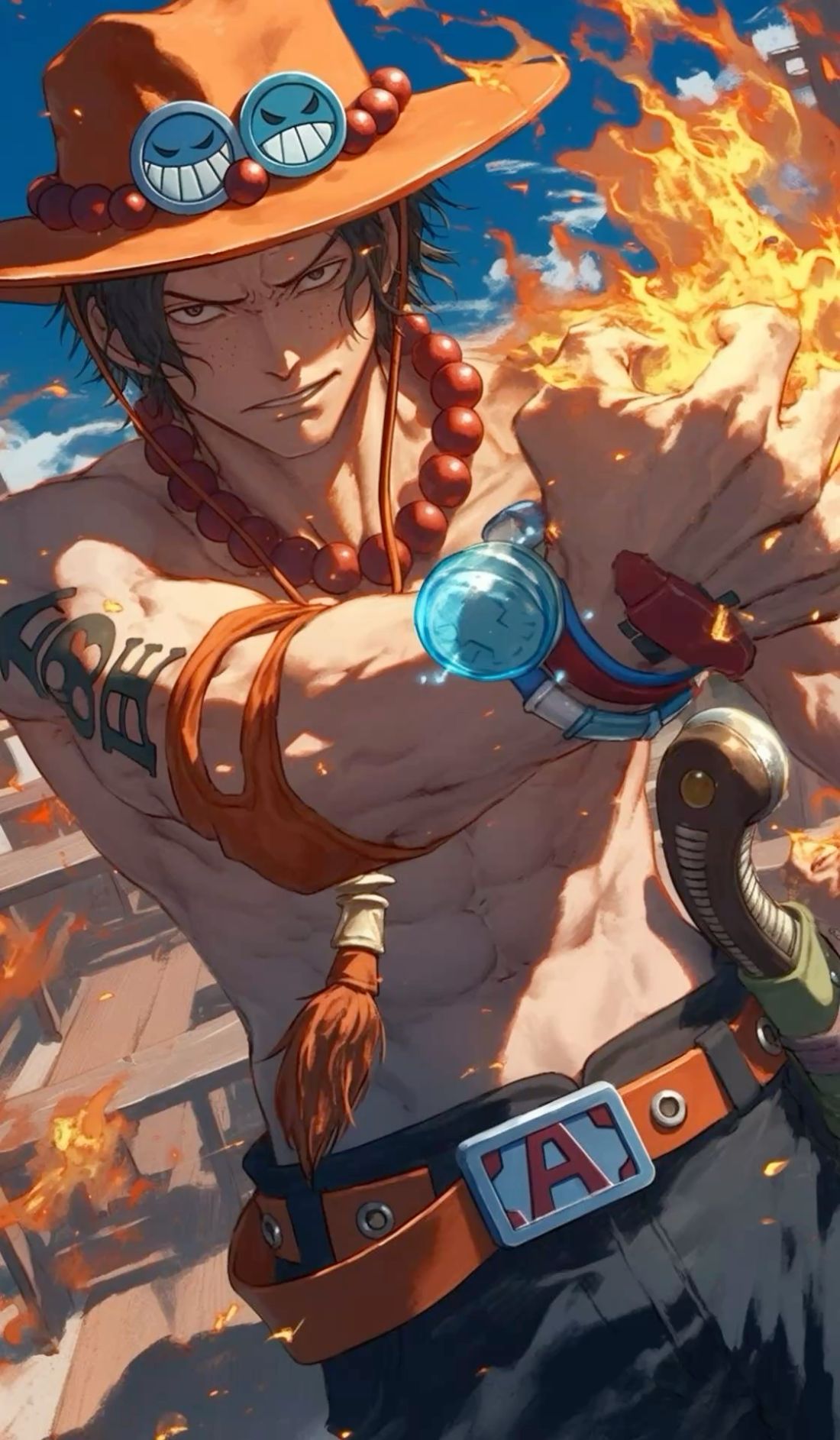 premium Portgas D Ace wallpaper downloads
