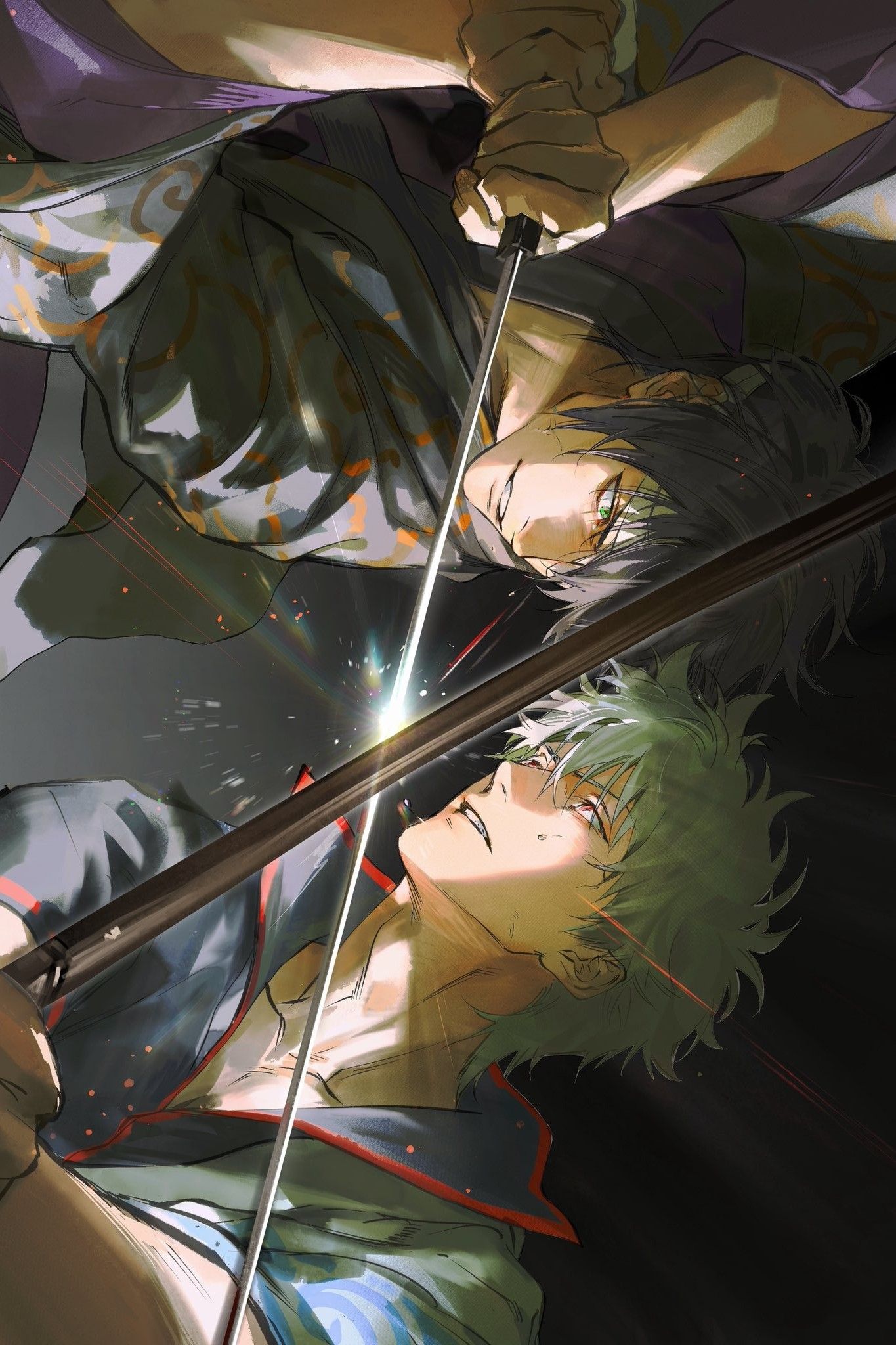quirky Gintoki Sakata wallpaper designs