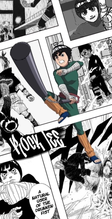 Rock Lee character art
