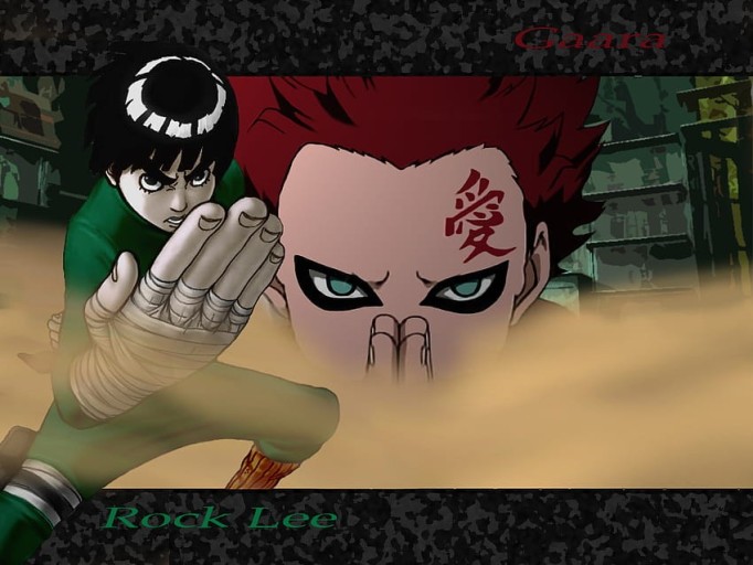 Rock Lee silly backgrounds