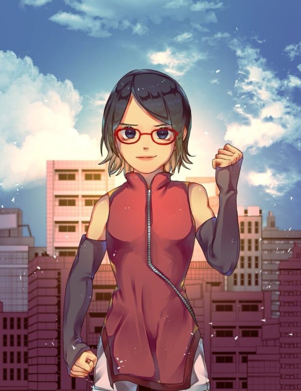 Sarada Uchiha wallpaper 0042
