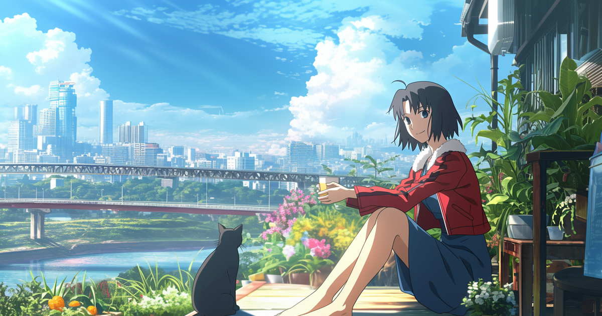 Shiki Ryougi aesthetic wallpaper