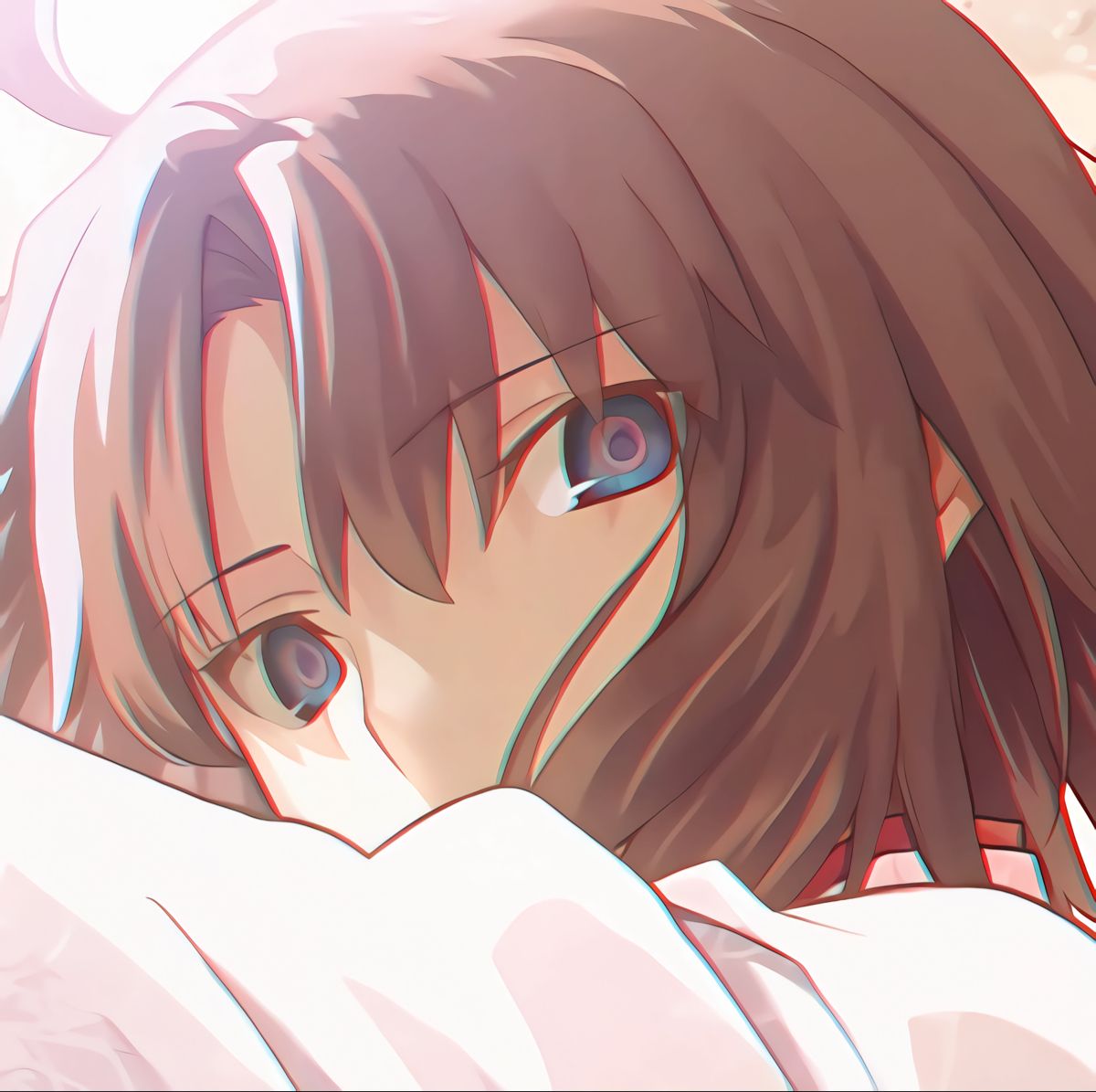 Shiki Ryougi anime art wallpaper