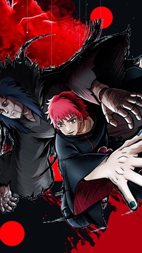 striking Sasori wallpaper imagery