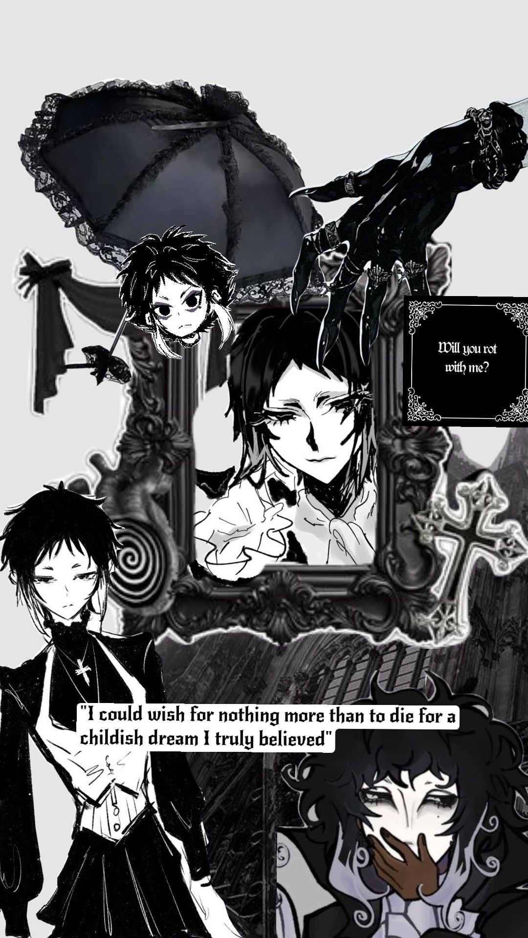 stylish Akutagawa Ryunosuke wallpaper designs